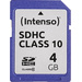 Intenso 3411450 SDHC-Karte 4 GB Class 10