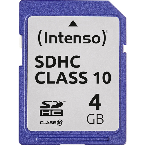 Intenso 3411450 SDHC-Karte 4GB Class 10
