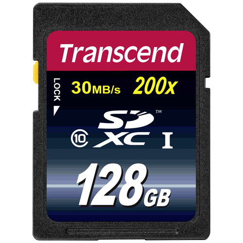 Transcend Premium SDXC-Karte Industrial 128GB Class 10