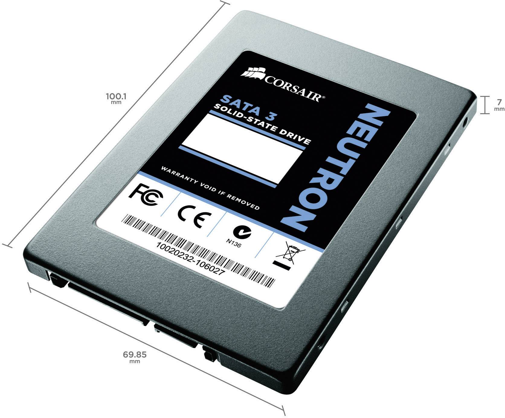 Corsair SSD-Festplatte Neutron CSSD-N120GB3-BK 120 GB SATA III (600 MB/s)