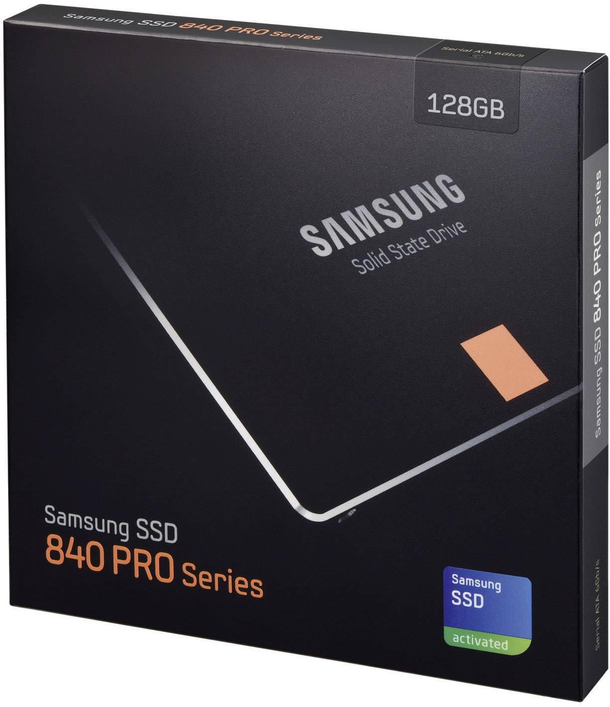 Samsung 128 GB Interne SATA SSD 6.35 cm (2.5 Zoll) SATA III Retail MZ-7PD128BW
