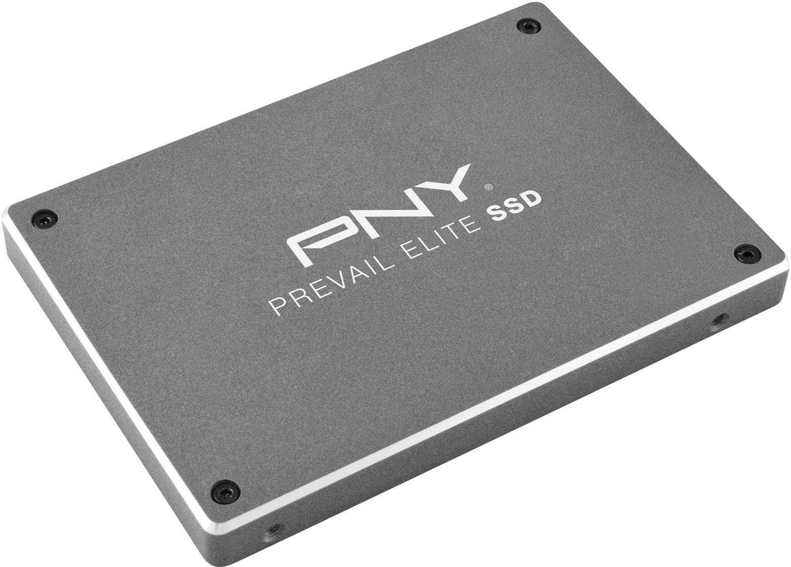 PNY 120 GB Interne SATA SSD 6.35 cm (2.5 Zoll) SATA 6 Gb/s Retail SSD9SC120GEDA-PB