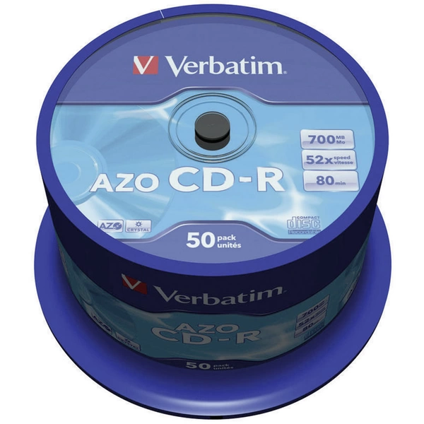 Verbatim 43343 CD-R Rohling 700 MB 50 St. Spindel Verbatim 43343 CD-R Rohling 700 MB 50 St. Spindel
