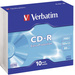 Verbatim 43415 CD-R Rohling 700 MB 10 St. Slimcase