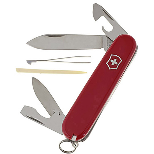Victorinox Recruit 0.2503 Couteau suisse Nombre de fonctions 10 rouge