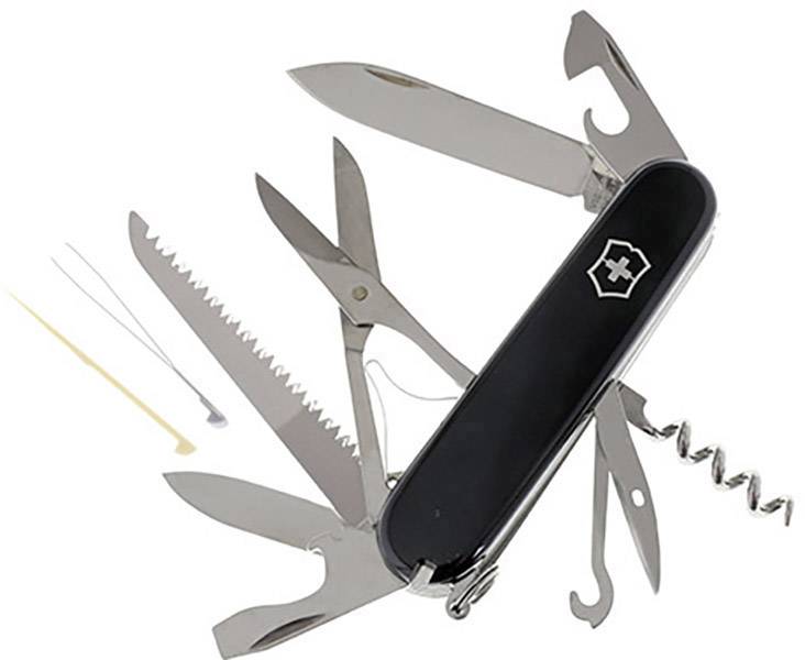 Victorinox Huntsman 1.3713.3 Schweizer Taschenmesser Anzahl Funktionen 15 Schwarz