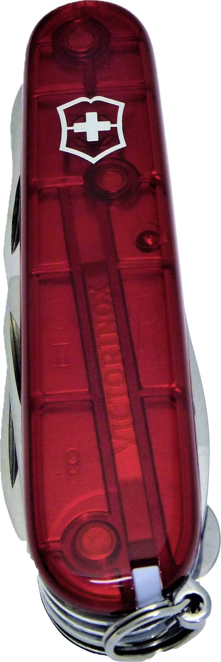 Victorinox Huntsman 1.3713.T Schweizer Taschenmesser Anzahl Funktionen 15 Rot (transparent)