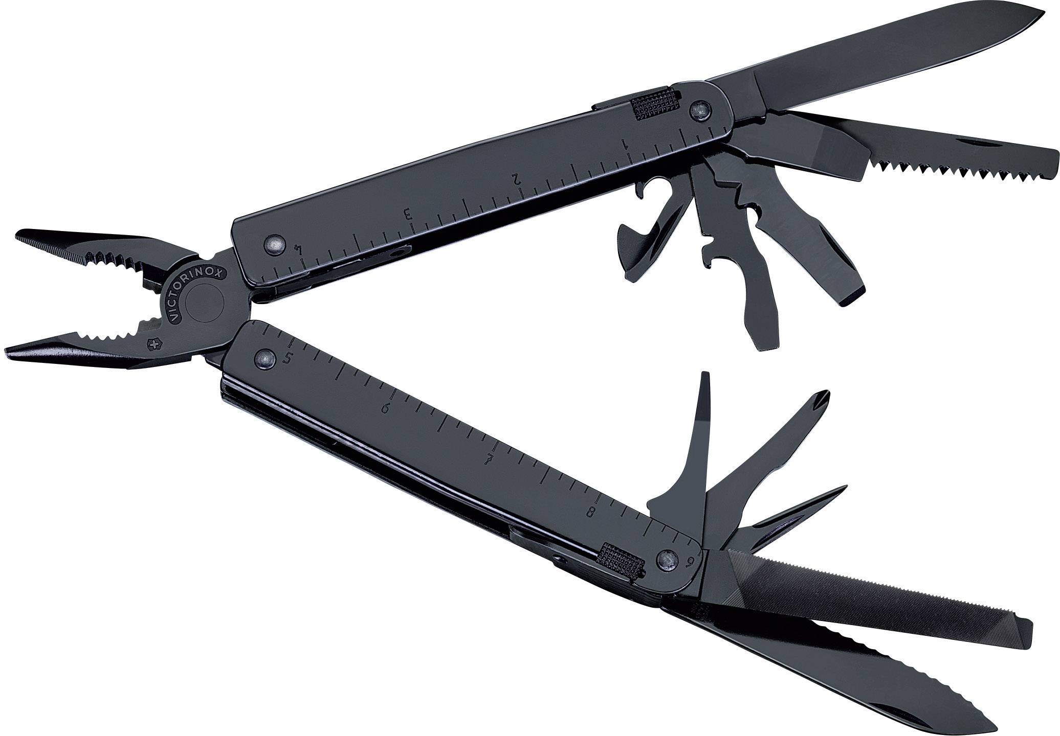 Victorinox SwissTool CAP Crimper Schweizer Taschenmesser Anzahl Funktionen 27 Schwarz