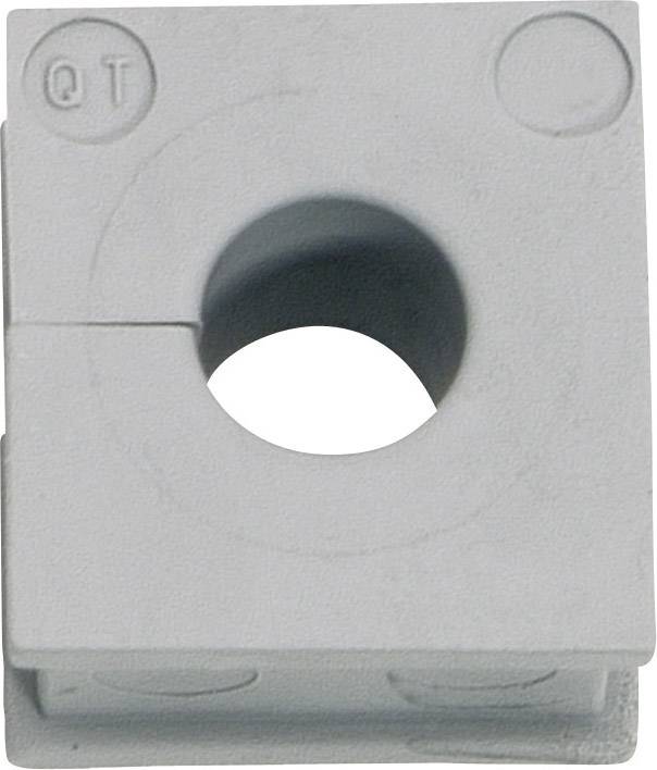 Icotek QT 4 Kabeldurchführung Klemm-Ø (max.) 5mm Elastomer Grau