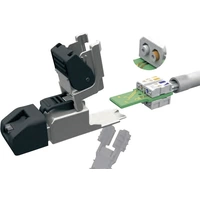 Telegärtner 100023051 RJ45-Stecker, feldkonfektionierbar 100023051 Stecker, gerade 1St. Telegärtner 100023051 RJ45-Stecker, feldkonfektionierbar 100023051 Stecker, gerade 1St.