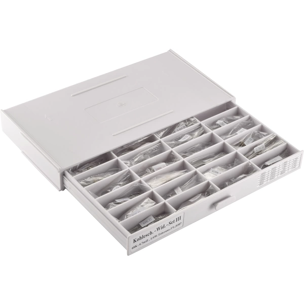 TRU Components Kohleschicht-Widerstand Sortiment axial bedrahtet 0207 5% 1 Set TRU Components Kohleschicht-Widerstand Sortiment axial bedrahtet 0207 5% 1 Set