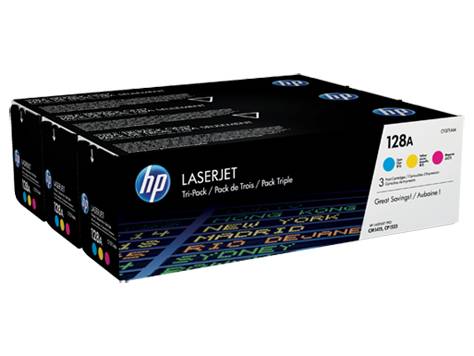 HP Toner 128A Original Kombi-Pack Cyan, Magenta, Gelb 1300 Seiten CF371AM