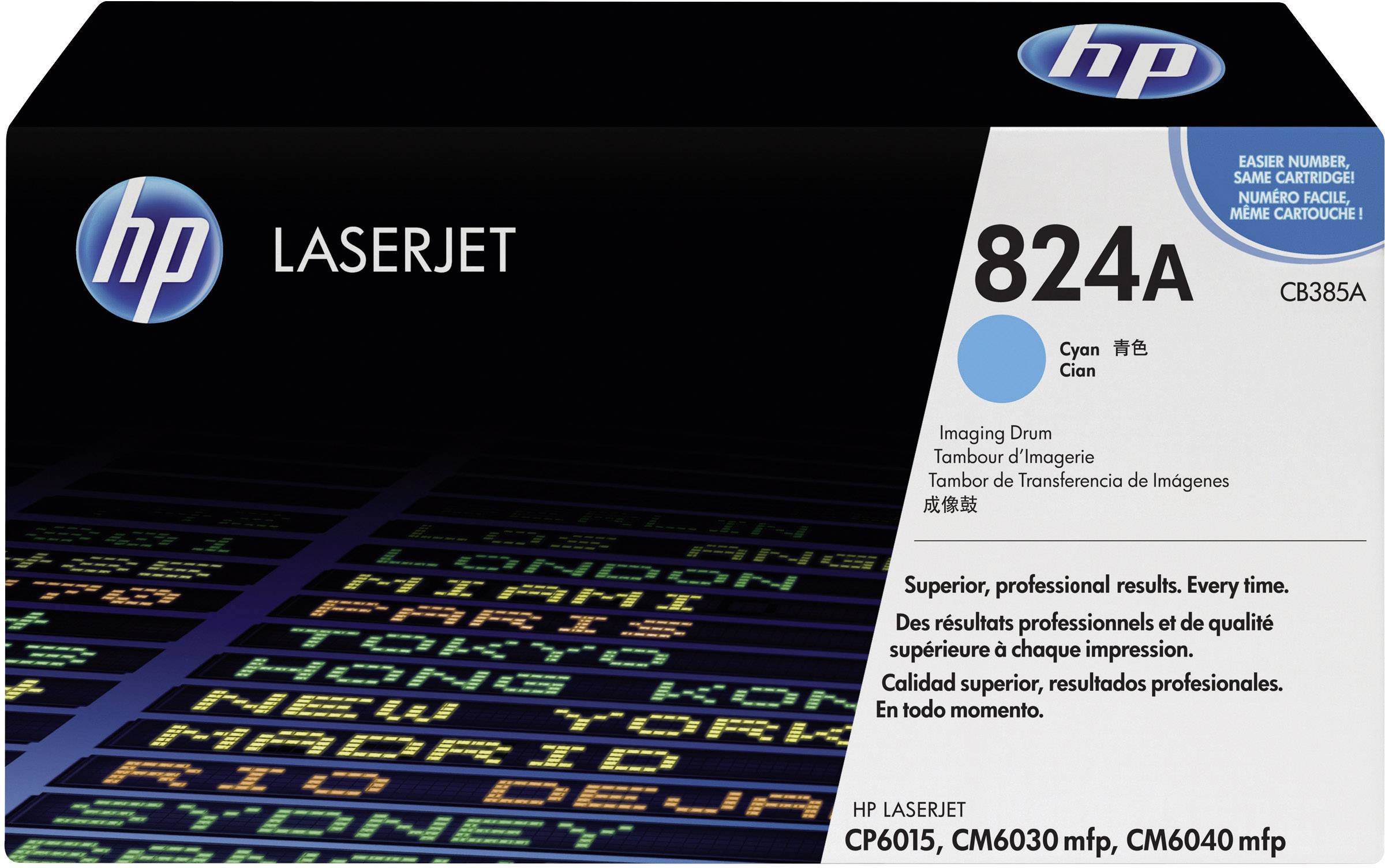 HP 824A - Cyan - original - Trommeleinheit - für Color LaserJet CM6040