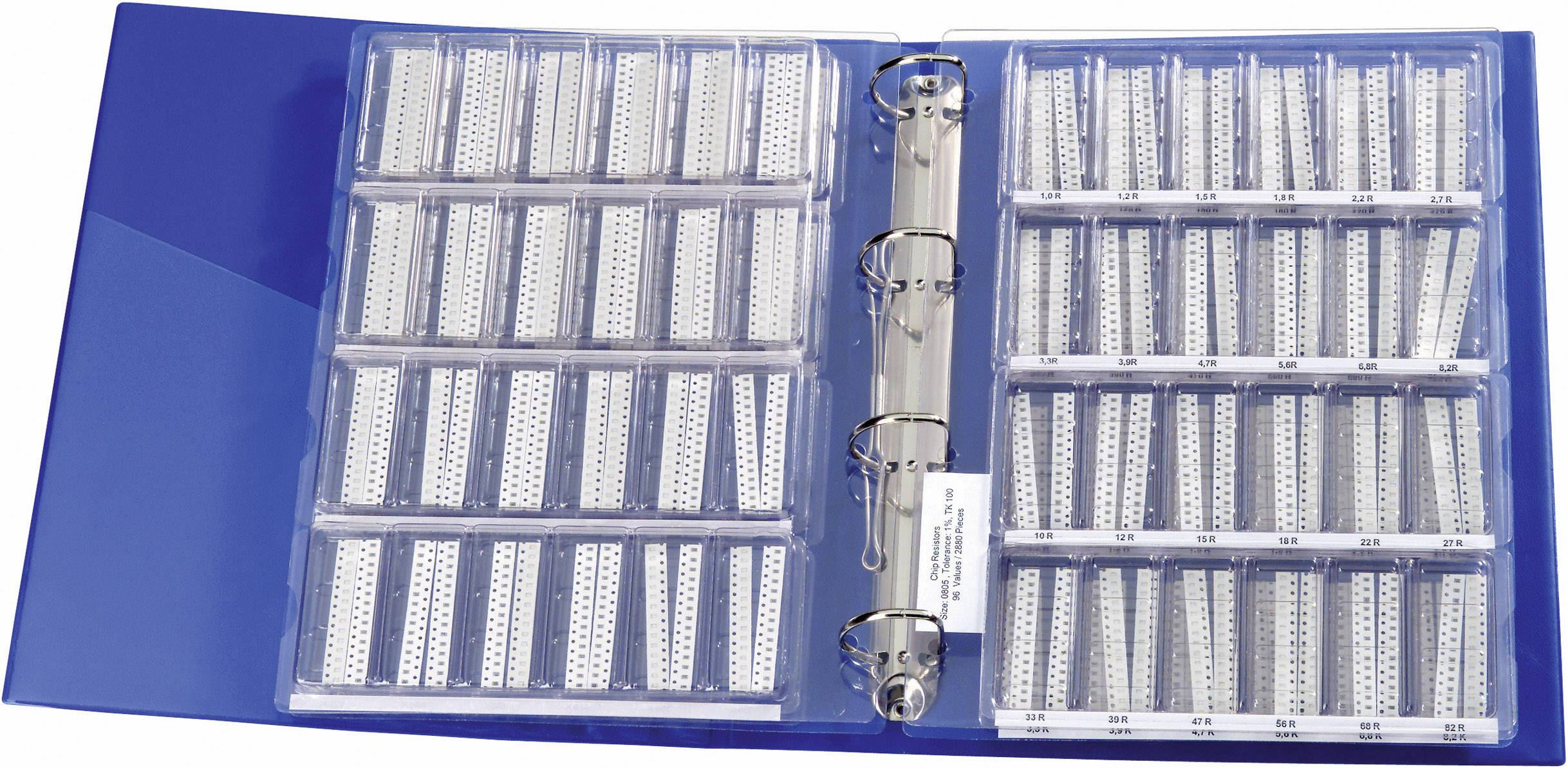 NOVA by Linecard 419687 Dickschicht-Widerstand Sortiment SMD 0402 1% 30St.