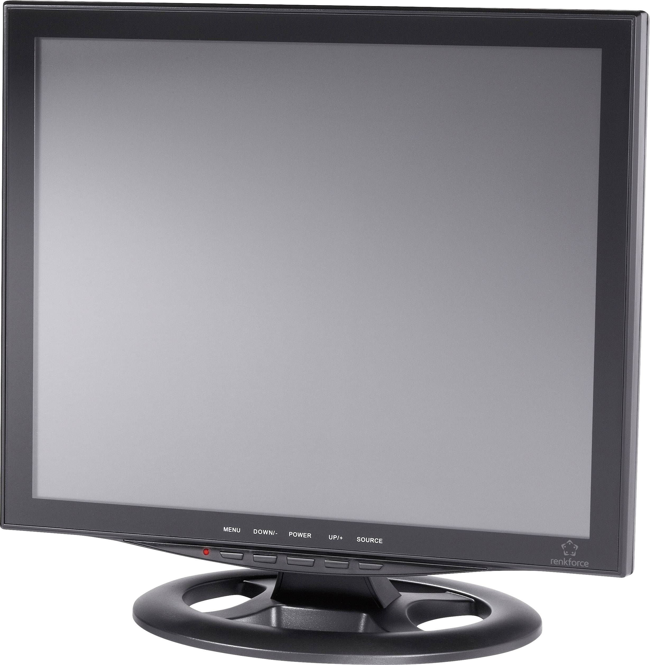 Renkforce 419700 LCD-Überwachungsmonitor EEK: E (A - G) 43.18cm 17 Zoll 1280 x 1024 Pixel Schwarz