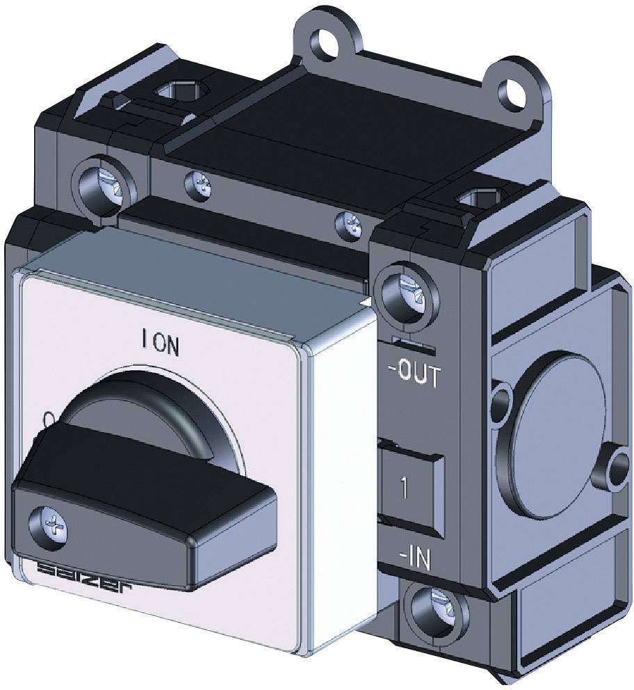 Sälzer D222-83200-026M1 Lasttrennschalter Gleichspannung 32A 650V 1 x 90° Schwarz 1St.