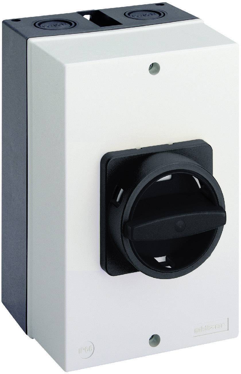 Sälzer D242-89300-710N1 Lasttrennschalter absperrbar 50A 1000V 1 x 90° Schwarz 1St.