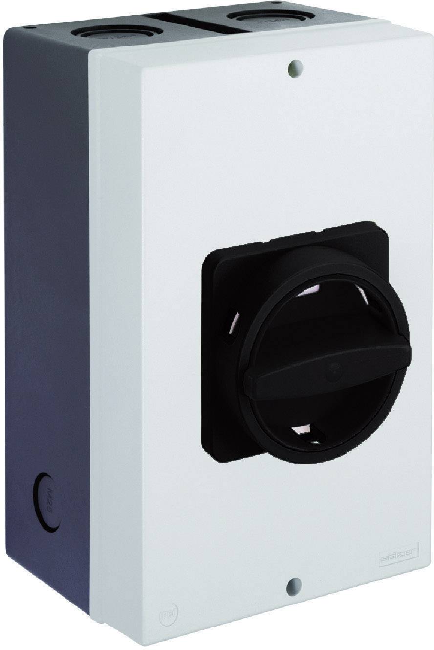 Sälzer D242-85200-761N1 Lasttrennschalter absperrbar 20A 1000V 1 x 90° Schwarz 1St.