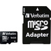 Verbatim MICRO SDHC 16GB CL 10 ADAP microSDHC-Karte 16 GB Class 10 inkl. SD-Adapter