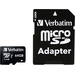 Verbatim MICRO SDXC 64GB CL 10 ADAP microSDXC-Karte 64 GB Class 10 inkl. SD-Adapter