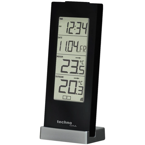 Techno Line WS 9767 Funk-Thermometer Schwarz WS 9767 Techno Line WS 9767 Funk-Thermometer Schwarz WS 9767