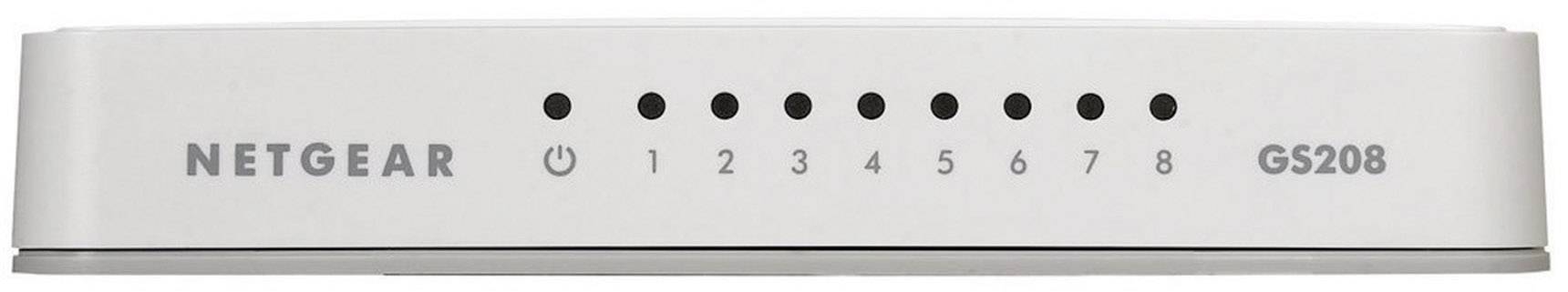 NETGEAR GS208 Netzwerk Switch 8 Port 1 GBit/s
