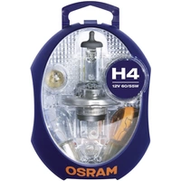 Osram Automotive CLKM H4 EURO UNV1 Leuchtmittel-Sortiment Standard H4 60/55 W 12 V Osram Automotive CLKM H4 EURO UNV1 Leuchtmittel-Sortiment Standard H4 60/55 W 12 V