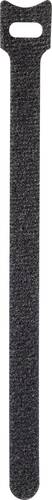 TOOLCRAFT KL12X280SC Klettkabelbinder zum Bündeln Haft- und Flauschteil (L x B) 280mm x 12mm Schwar