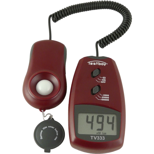 Testboy TV 333 Luxmeter 0 - 100000 lx Testboy TV 333 Luxmeter 0 - 100000 lx