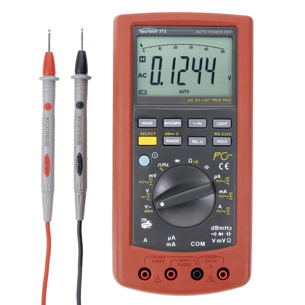 Testboy Multimeter Testboy Hand-Multimeter digital CAT III 1000 V Anzeige (Counts): 51000 ...