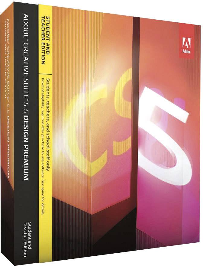 Adobe CS5.5 Design Premium Mac Student & Teacher
