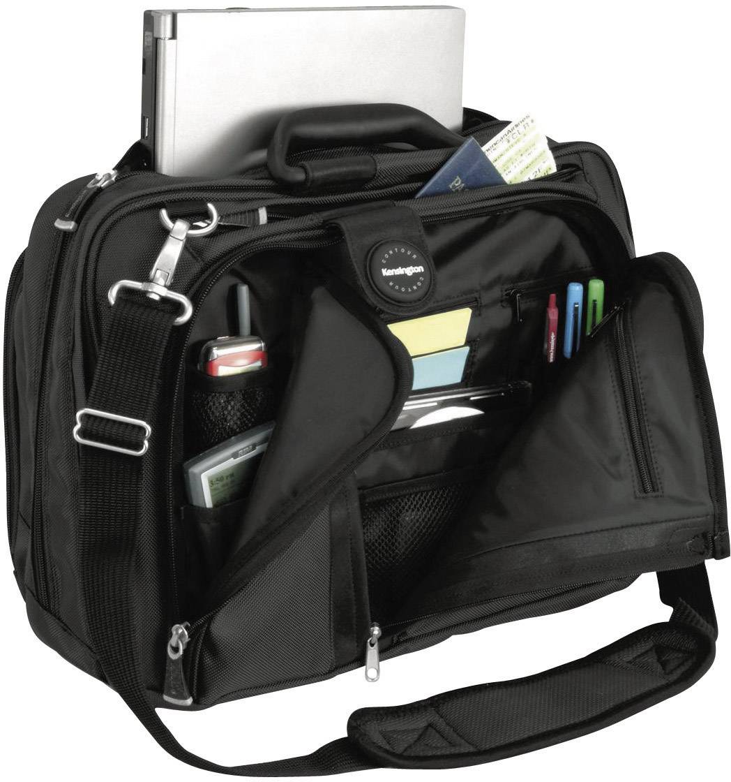 Kensington Notebook Tasche Contour Schwarz