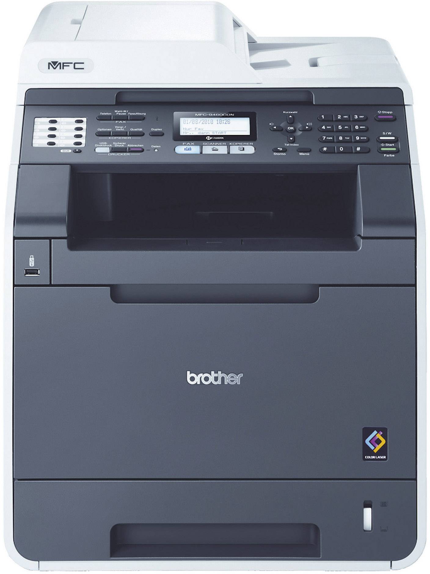 Brother MFC-9460CDN Multifunktionsdrucker Laser Farbe A4 24 S./min 24 S./min 2400 x 600 dpi Duplex, LAN, ADF