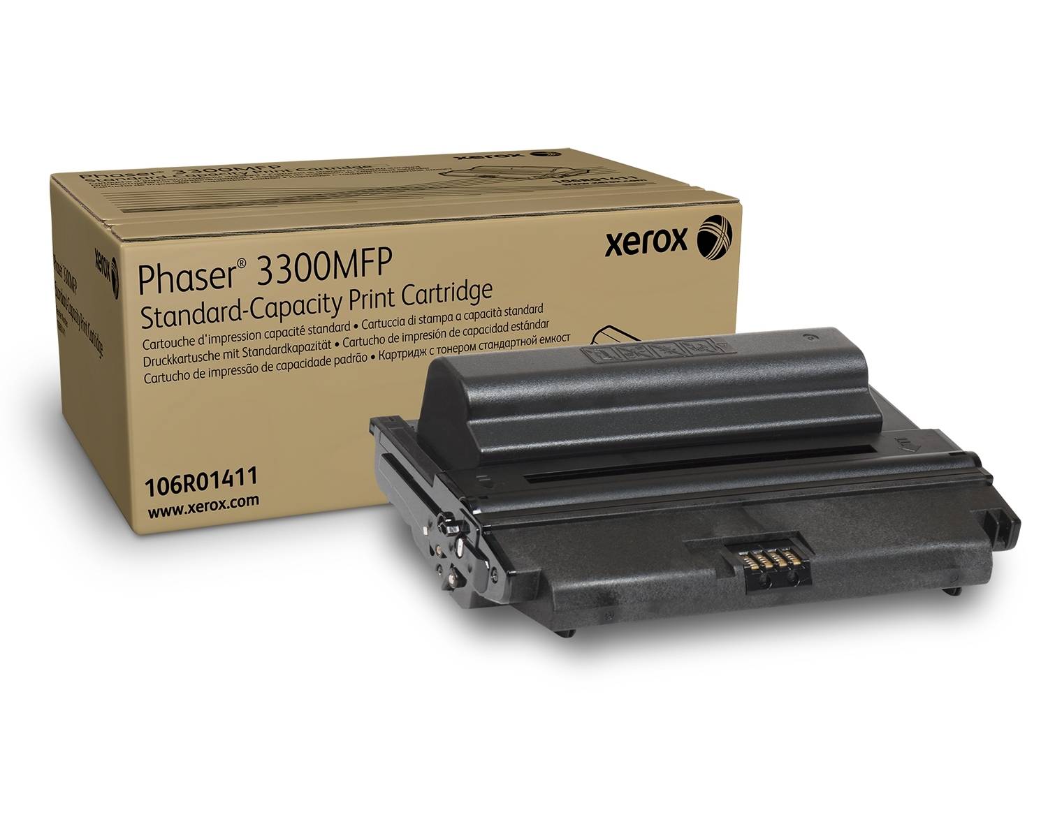 Xerox Toner 106R01411 106R01411 Original Schwarz 4000 Seiten