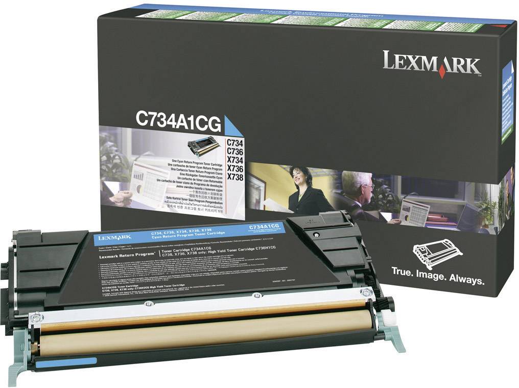 Lexmark - Cyan - original - Tonerpatrone LCCP, LRP