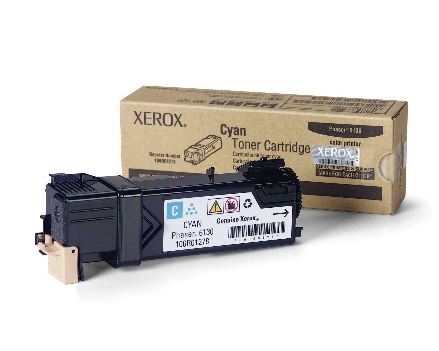 Xerox Toner 106R01278 Original Cyan 1900 Seiten 106R01278