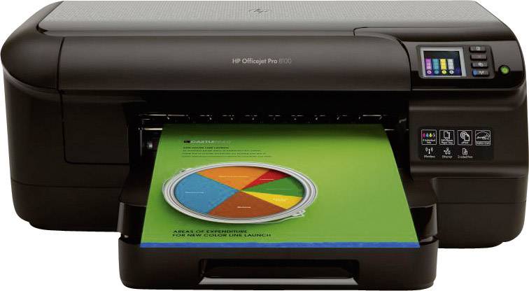HP Officejet Pro 8100 ePrinter Farb Tintenstrahl Drucker A4 LAN, WLAN, Duplex