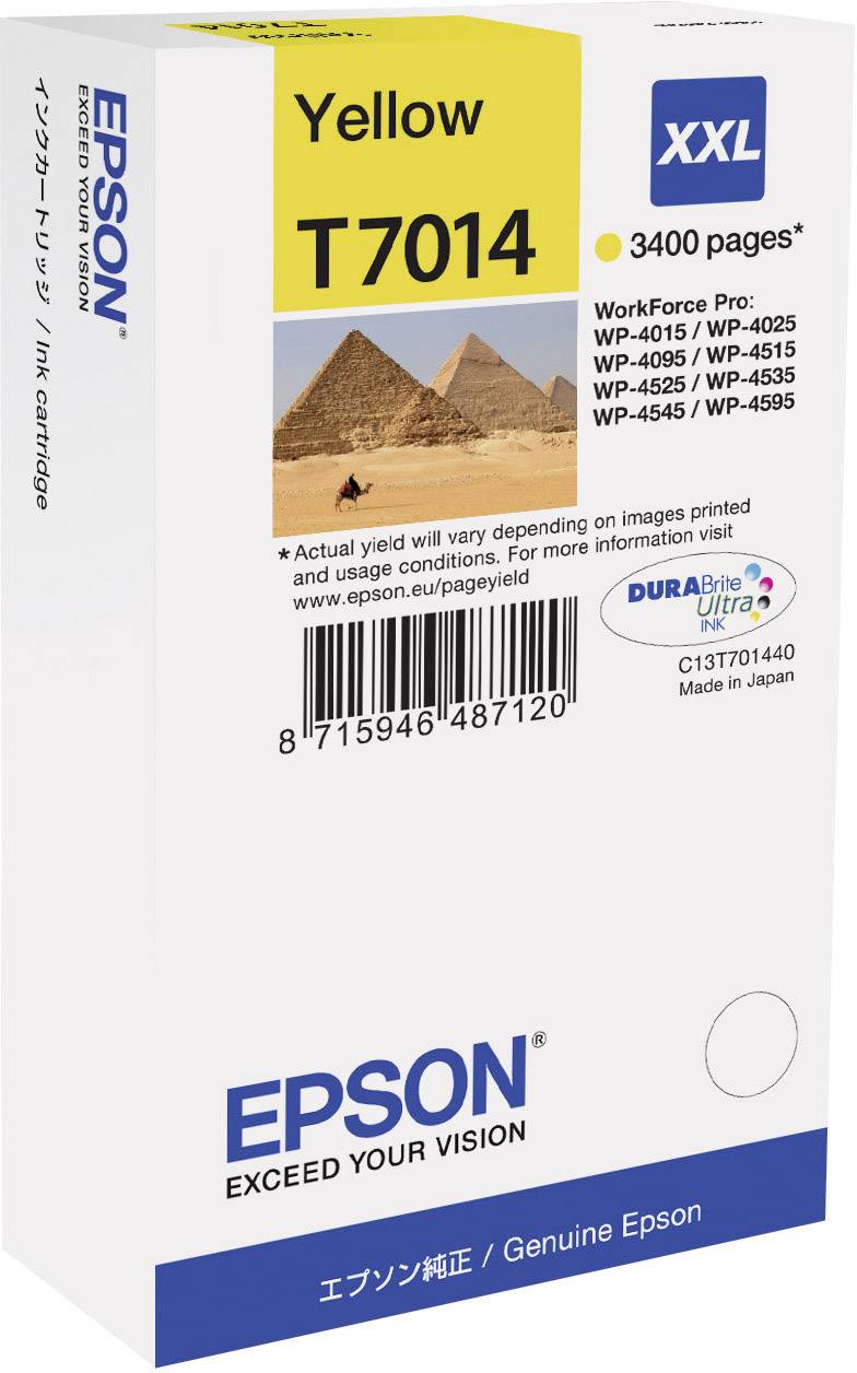 Epson Druckerpatrone T7014 XXL Original C13T70144010