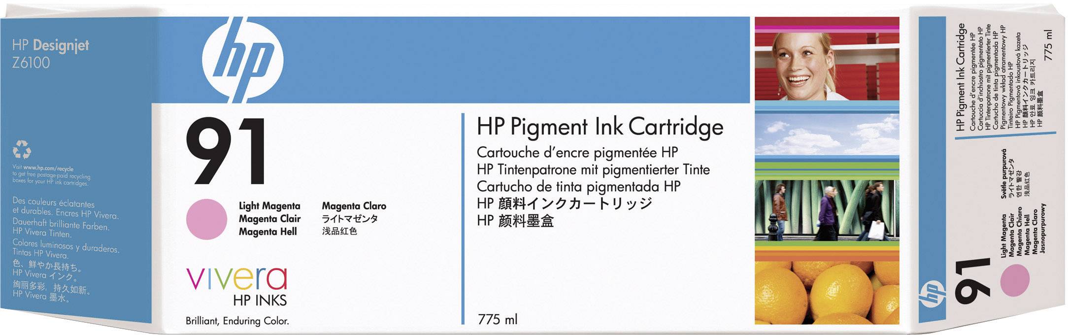 HP Druckerpatrone 91 Original Photo Magenta C9471A