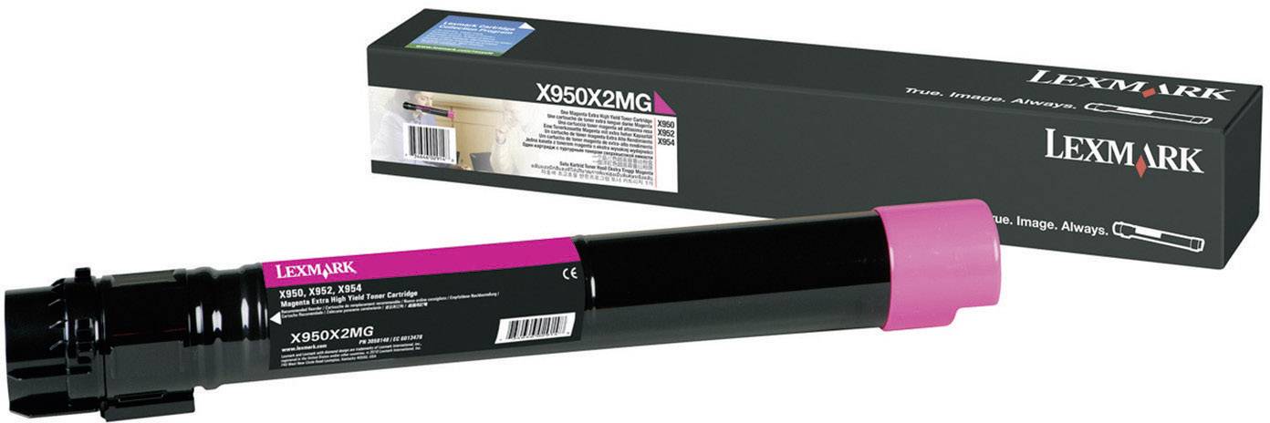 Lexmark Toner X950 X952 X954 Original Magenta 24000 Seiten X950X2MG