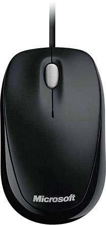 Microsoft Compact Optical Mouse 500 Business Maus USB Optisch Schwarz 3 Tasten 800 dpi