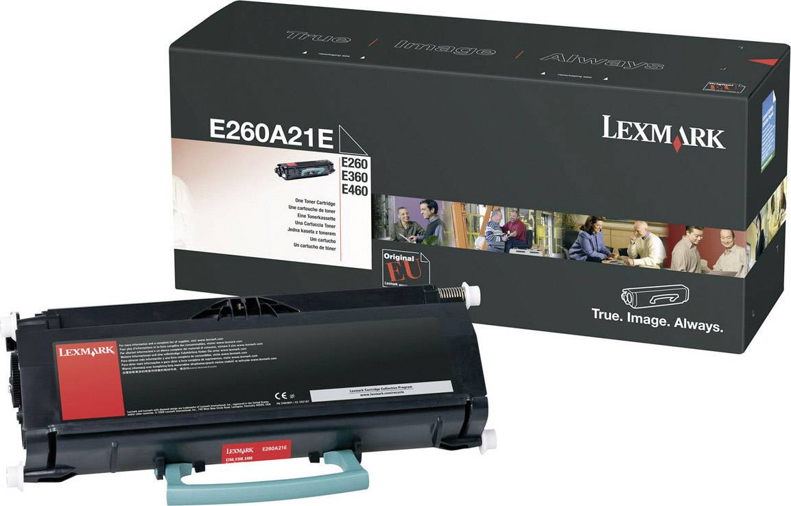 Lexmark Toner E260 E360 E460 E462 Original Schwarz 3500 Seiten E260A31E