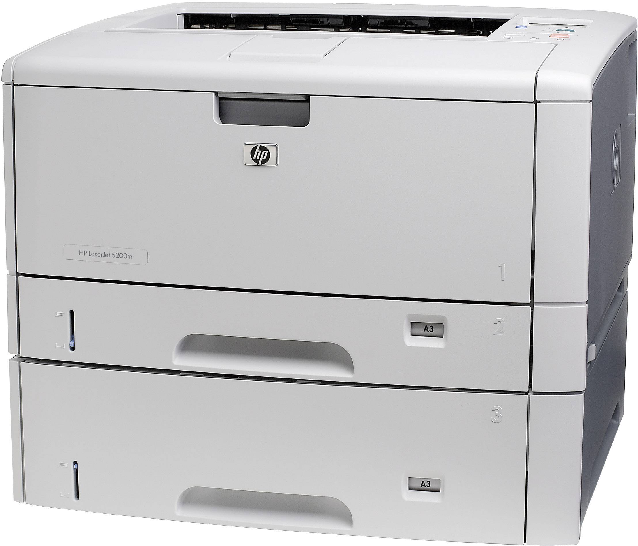HP LaserJet 5200DTN Drucker Laser Schwarz-Weiß 35 S./min Duplex, LAN
