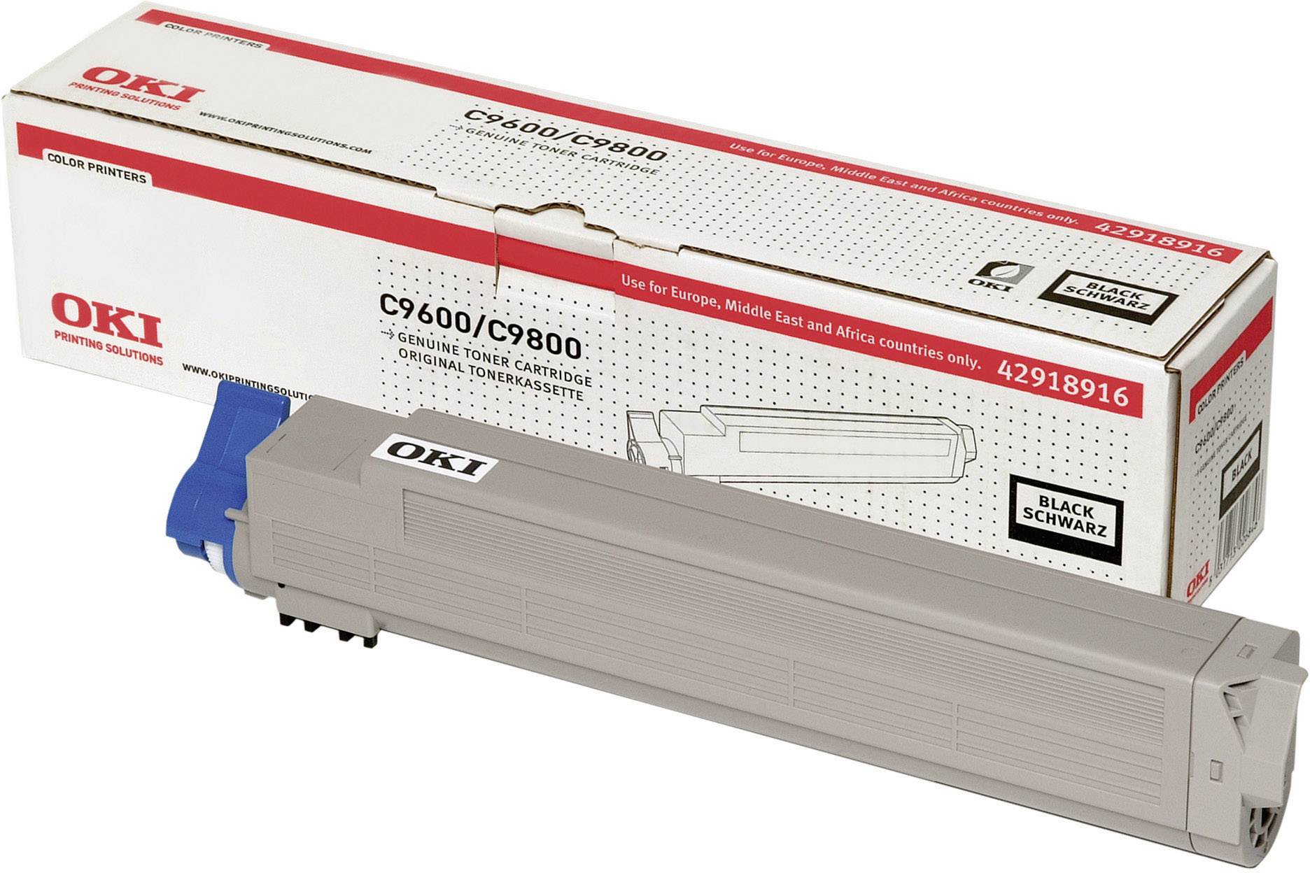 OKI 42918916 Tonerkassette Schwarz 15000 Seiten Toner Original C9600 C9650 C9800 C9850