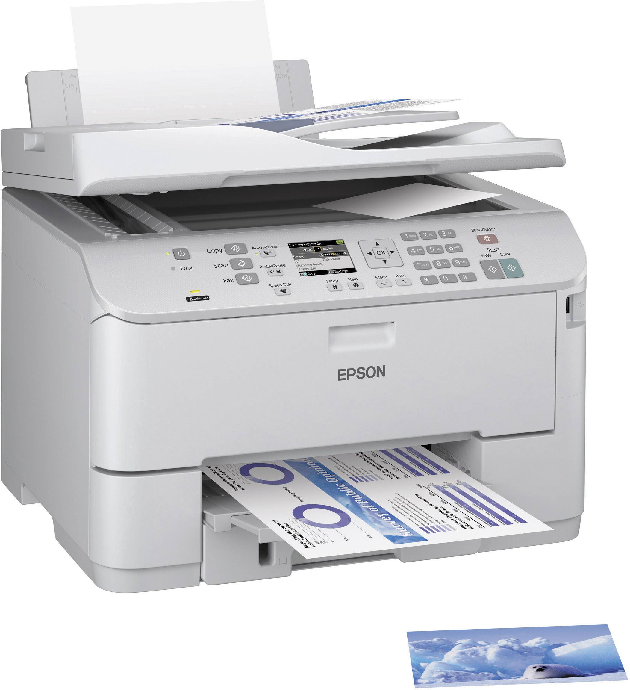 Epson WorkForce Pro WP-4525 DNF, Multifunktionsgerät Tinte 4in1, USB,LAN,Duplex,ADF, (Drucker,Kopierer,Scanner,Fax)