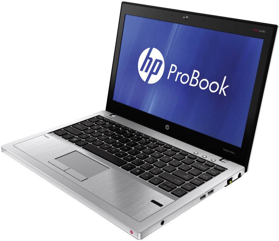 HP Notebook 33.8 cm (13.3 Zoll) 4096 MB RAM 128 GB HDD Intel HD Graphics Silber LG722EA#ABD
