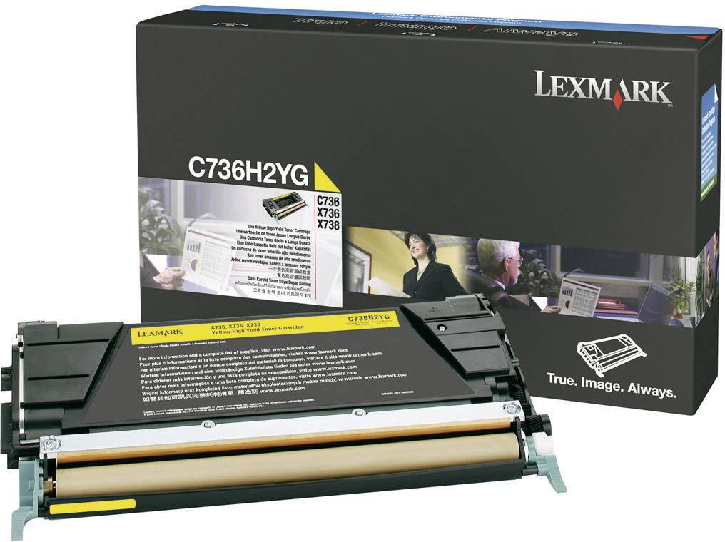 Lexmark - Hohe Ergiebigkeit - Gelb - Original