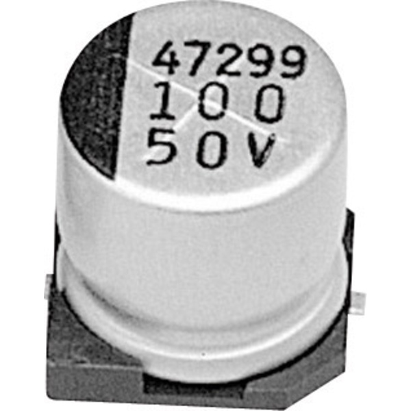 Samwha CK1C477M08010VR Elektrolyt-Kondensator SMD 470 µF 16V 20% (Ø x H) 8mm x 10mm