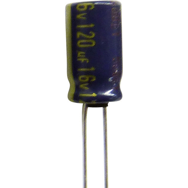 Condensateur électrolytique Panasonic EEUFC1C222SB EEUFC1C222SB sortie radiale 7.5 mm 2200 µF 16 V 20 % (Ø x L) 16 mm x 20 mm