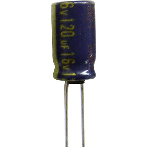 Panasonic EEUFC1A221SH Elektrolyt-Kondensator radial bedrahtet 2.5mm 220 µF 10 V/DC 20% (Ø x H) 6.3mm x 11.2mm